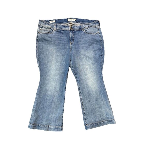 Torrid Flare Jeans Women’s 24 Plus Size Blue Casual Trousers - Picture 1 of 6
